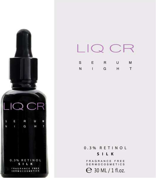 Сироватка для обличчя Liqpharm Liq CR Night 0.3% Retinol Silk 30 мл (5904730276078) - зображення 1