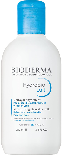 Mleczko oczyszczające do demakijażu Bioderma Hydrabio Lait 250 ml (3401399694295) - obraz 1