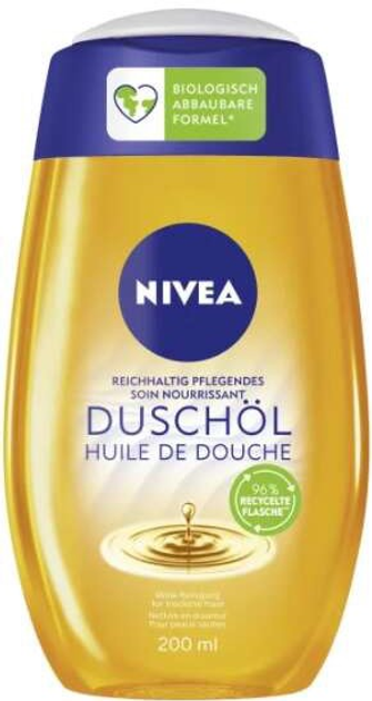 Olejek pod prysznic Nivea Natural 200 ml (4005900793393) - obraz 1