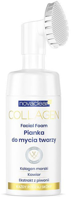 Pianka do mycia twarzy Novaclear Collagen 100 ml (5900779382374) - obraz 1