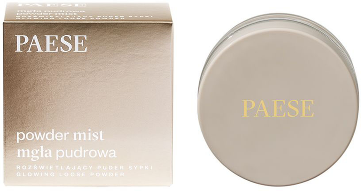 Rozświetlający puder sypki do twarzy Paese Powder Mist Light Beige 01 5 g (5902627625206) - obraz 1