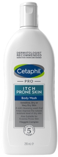 Żel pod prysznic Cetaphil Itch Prone Skin 295 ml (5020465201755) - obraz 1