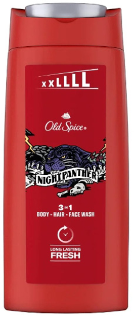 Żel do mycia ciała włosów i twarzy męski Old Spice Night Panther 675 ml (8700216011341) - obraz 1