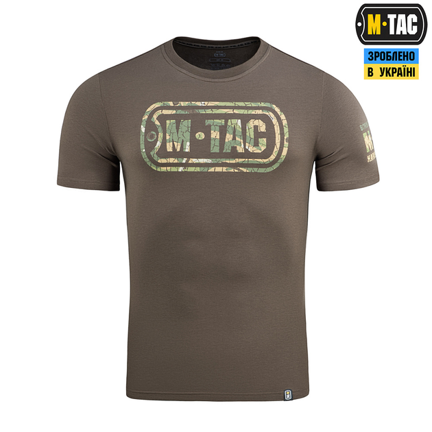 Футболка Olive M-Tac Logo Dark 2XL - зображення 2