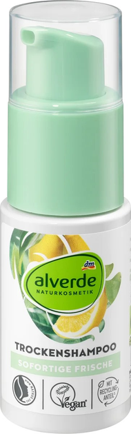 Suchy szampon Alverde From Green Tea 20 g (4066447237221) - obraz 1