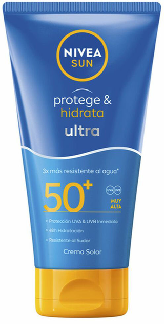 Сонцезахисний крем NIVEA Sun Protects & Hydrates Ultra SPF 50 150 мл (4005900997777) - зображення 1