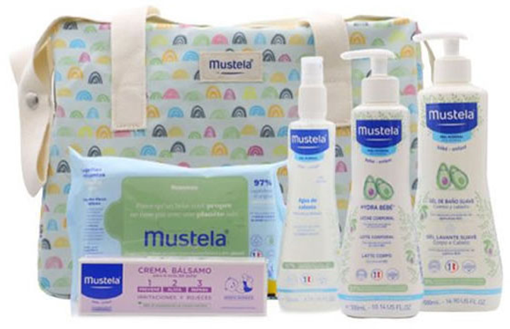 Zestaw kosmetyków dla dzieci Mustela Little Moments Rainbow 6 elementów (8436034153924) - obraz 1