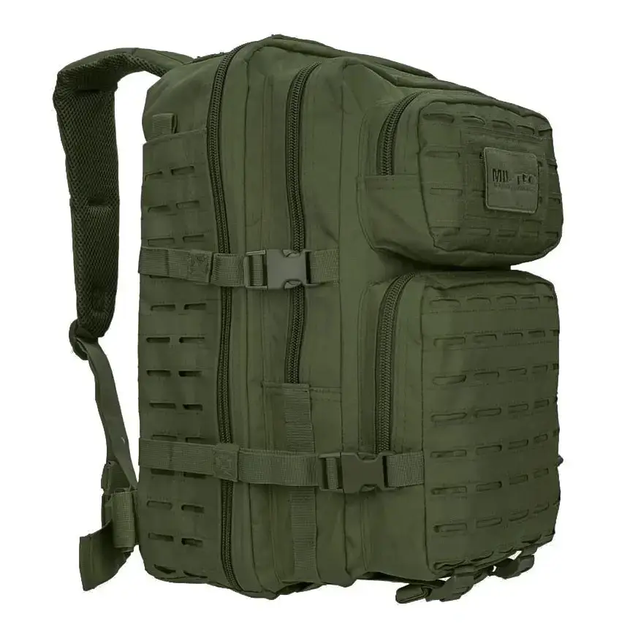 Штурмовий тактичний рюкзак Mil-Tec Laser Cut L Olive 36л 14002701 - зображення 1