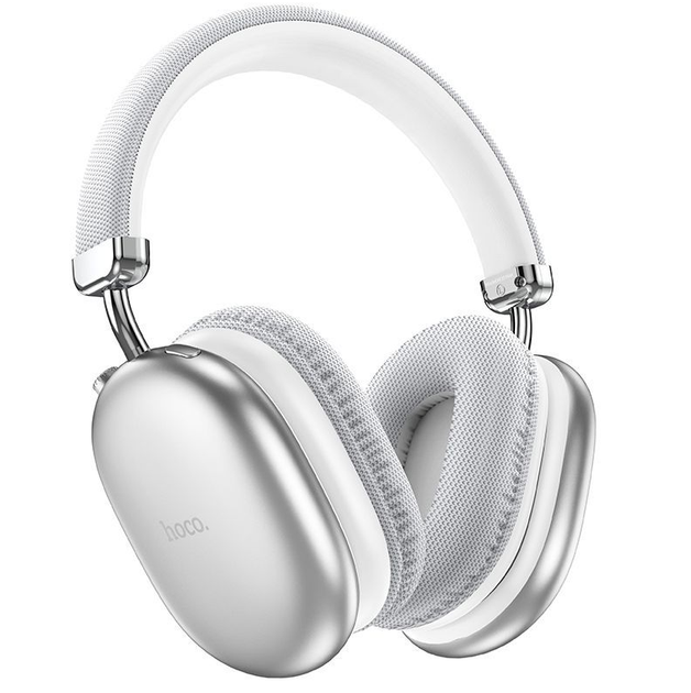 Навушники Bluetooth гарнітура Hoco W35 Max бездротові повнорозмірні Срібло - зображення 5