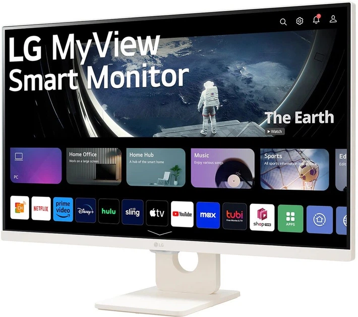 Monitor 32" LG 32SR50F-W - obraz 3