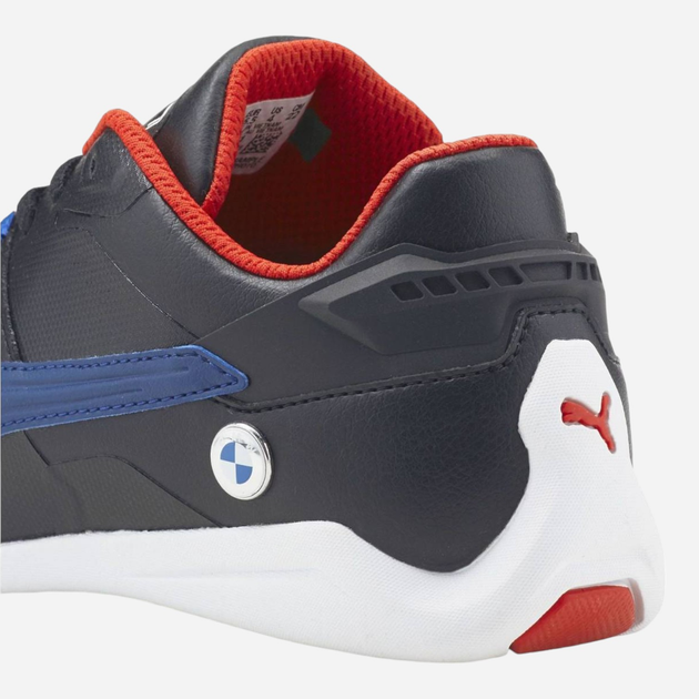 Підліткові кросівки для хлопчика Puma BMW Drift Cat DElta Jr 307119-01 37.5 Чорні (4064536069937) - зображення 6