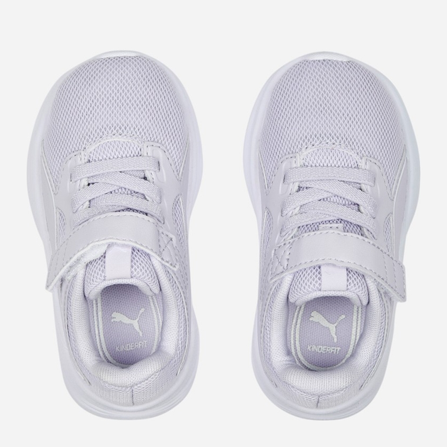Buty sportowe chłopięce na rzepy Puma Transport Ac+ Inf 377277-07 22 Szare (4065453459252) - obraz 5