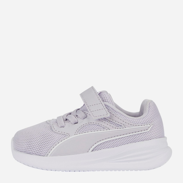 Buty sportowe chłopięce na rzepy Puma Transport Ac+ Inf 377277-07 26 Szare (4065453459290) - obraz 3