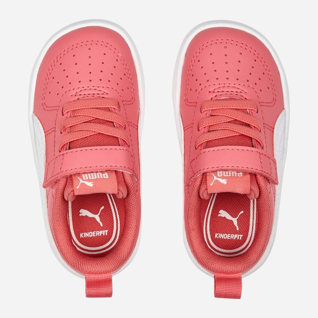 Дитячі кеди для дівчинки Puma Rickie AC+ Inf 384314-16 22 Рожеві (4065452714086) - зображення 5