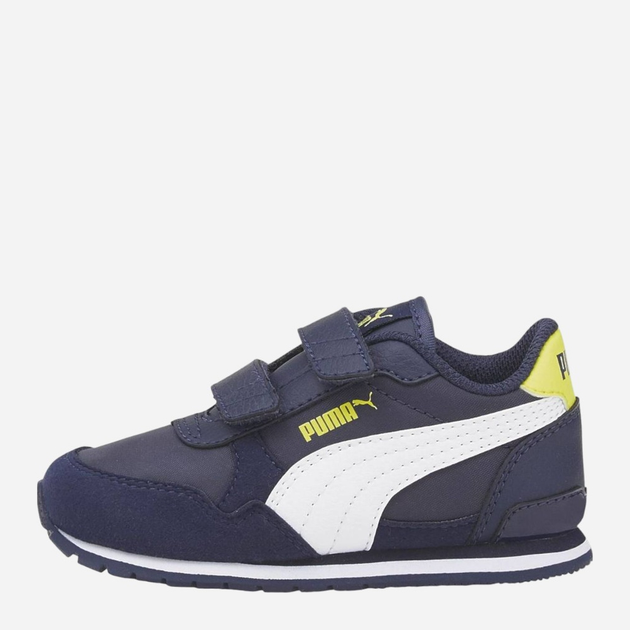 Buty sportowe chłopięce na rzepy Puma St Runner V3 Nl V Inf 384903-02 22 Granatowe (4064536371504) - obraz 3