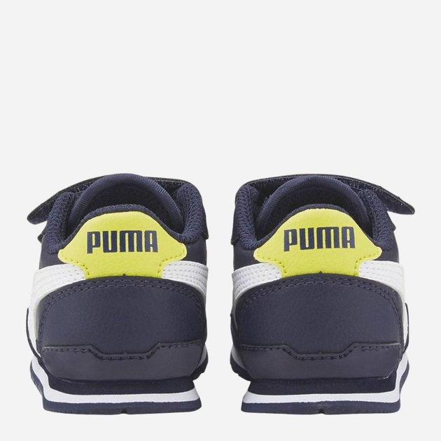 Buty sportowe chłopięce na rzepy Puma St Runner V3 Nl V Inf 384903-02 22 Granatowe (4064536371504) - obraz 4