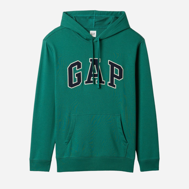 Bluza męska z kapturem z nadrukiem GAP 868460-00 L Zielona (1200132977914) - obraz 5