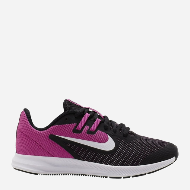 Buty sportowe młodzieżowe dla dziewczynki Nike Downshifter 9 AR4135-016 38.5 Fioletowy/Czarny (193654801465) - obraz 1