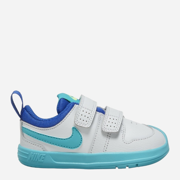 Buty sportowe dziecięce dla dziewczynki na rzepy Nike Pico 5 (TDV) AR4162-003 21 Białe (194272084186) - obraz 1