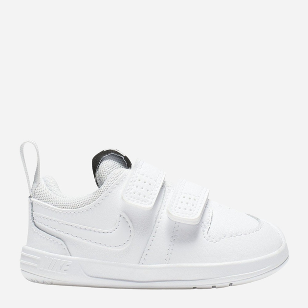 Buty sportowe dziecięce dla dziewczynki na rzepy Nike Pico 5 (TDV) AR4162-100 27 Białe (193146212465) - obraz 1