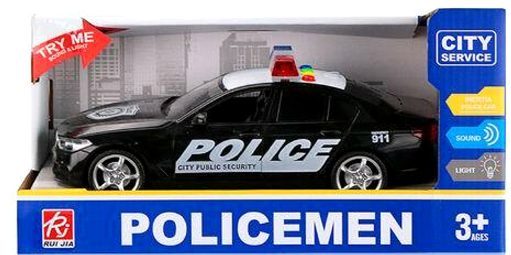 Поліцейська машина Maksik зі світлом і звуком (6920178893935) - зображення 1