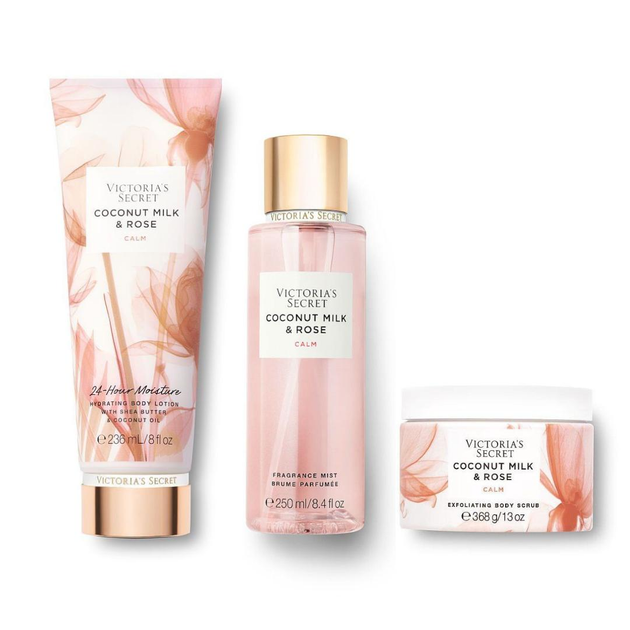 Подарочный набор по уходу за телом Victoria's Secret Coconut Milk & Rose