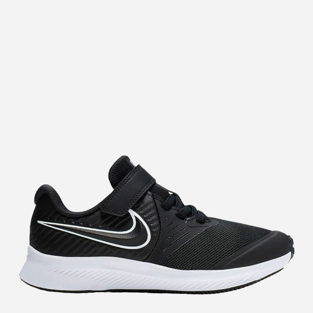 Buty sportowe chłopięce na rzepy Nike Star Runner 2 (PSV) AT1801-001 27.5 Czarne (193146215176) - obraz 1