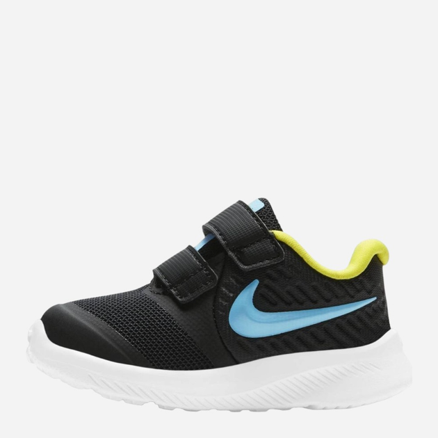 Дитячі кросівки для хлопчика Nike Star Runner 2 (TDV) AT1803-012 17 Чорні (194502483369) - зображення 2