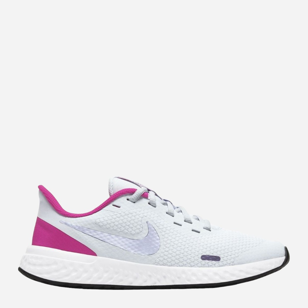 Buty sportowe młodzieżowe dla dziewczynki Nike Revolution 5 (GS) BQ5671-018 38 Białe (194502485950) - obraz 1