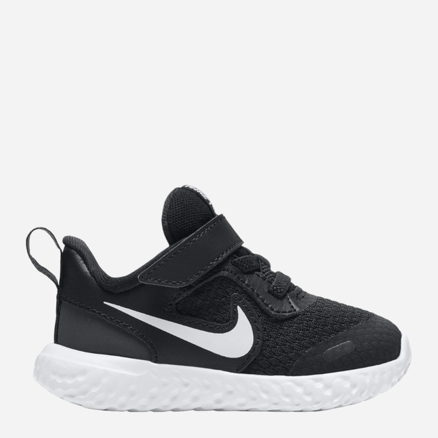 Дитячі кросівки для хлопчика Nike Revolution 5 (TDV) BQ5673-003 19.5 Чорні (193152381520) - зображення 1