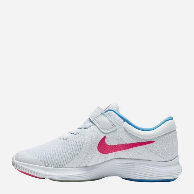 Buty sportowe dziecięce dla dziewczynki na rzepy Nike Revolution 4 Heat Chk PSV CI5537-400 31 Białe (192502909346) - obraz 2
