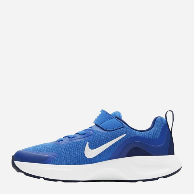 Buty sportowe chłopięce na rzepy Nike Wearallday (PS) CJ3817-402 28.5 Błękitne (194953235869) - obraz 2