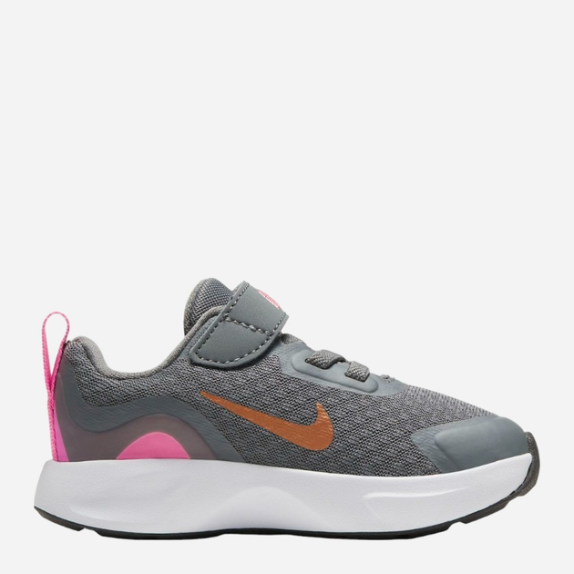 Дитячі кросівки для дівчинки Nike Wearallday (TD) CJ3818-006 23.5 Сірі (194499459279) - зображення 4