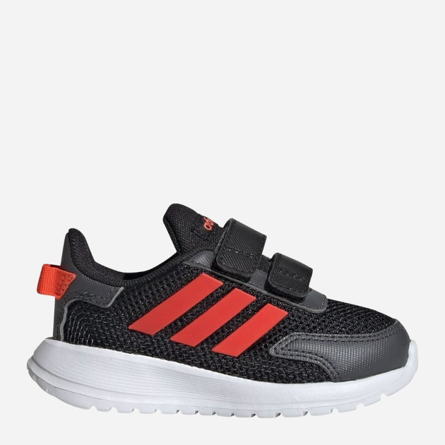 Buty sportowe dziecięce dla dziewczynki na rzepy Adidas Tensaur Run I EG4139 22 Czarne (4062052624364) - obraz 1