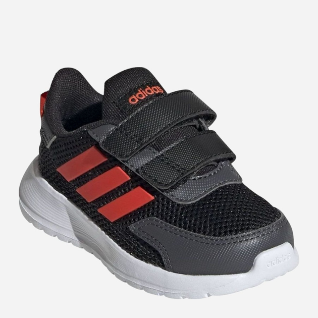 Buty sportowe dziecięce dla dziewczynki na rzepy Adidas Tensaur Run I EG4139 22 Czarne (4062052624364) - obraz 2