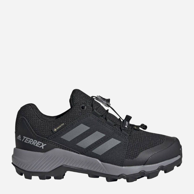 Buty sportowe chłopięce na rzepy Adidas Terrex Gtx K FU7268 31.5 Czarne (4062058274051) - obraz 1