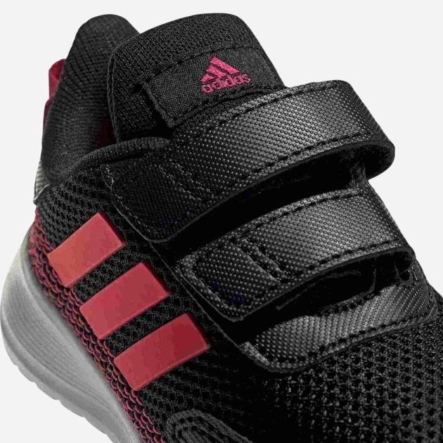 Buty sportowe dziecięce dla dziewczynki na rzepy adidas Tensaur Run I FW4137 21 Czarne (4060517537273) - obraz 5
