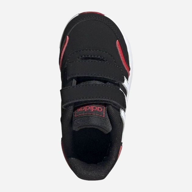 Дитячі кросівки для хлопчика adidas Vs Switch 3 I FW6664 20 Чорні з білим і червоним (4062059433235) - зображення 3