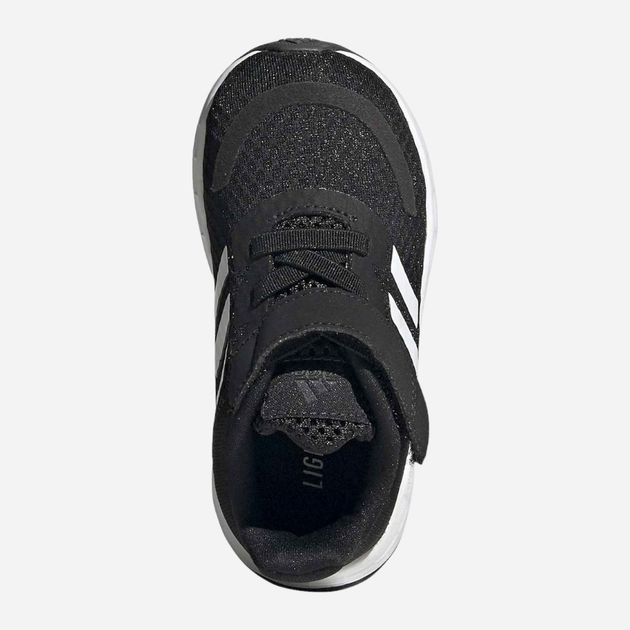 Дитячі кросівки для хлопчика adidas Duramo Sl I FX7320 19 Чорні з білим (4062063410109) - зображення 4