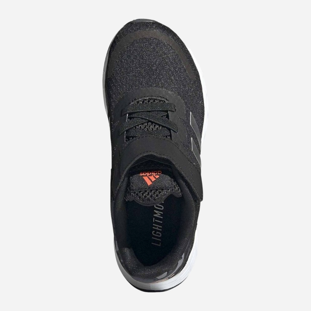 Buty sportowe chłopięce na rzepy adidas Duramo Sl C FY9172 28.5 Czarne ze srebrzystym (4062065921368) - obraz 3