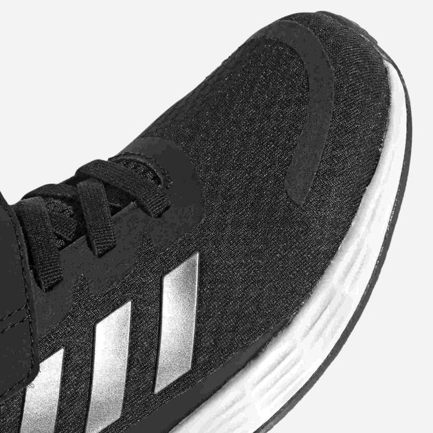 Buty sportowe chłopięce na rzepy adidas Duramo Sl C FY9172 30.5 Czarne ze srebrzystym (4062065921399) - obraz 5