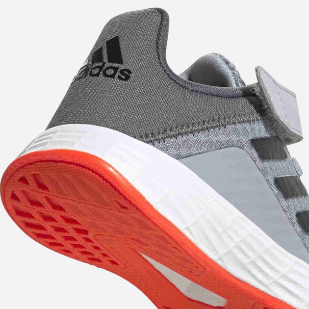 Buty sportowe dziecięce dla dziewczynki na rzepy adidas Duramo Sl I FY9176 21 Szare (4064036732911) - obraz 5