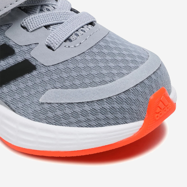 Buty sportowe dziecięce dla dziewczynki na rzepy adidas Duramo Sl I FY9176 25 Szare (4064036732959) - obraz 4