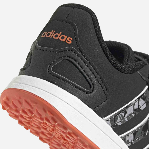 Buty sportowe chłopięce na rzepy adidas Vs Switch 3 I FY9228 22 Czarne z niebieskim (4064037492616) - obraz 5