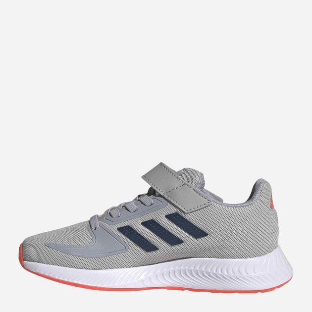 Buty sportowe dziecięce dla dziewczynki na rzepy adidas Runfalcon 2.0 C FZ0115 28.5 Szare (4064036679858) - obraz 3