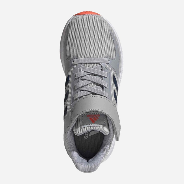 Buty sportowe dziecięce dla dziewczynki na rzepy adidas Runfalcon 2.0 C FZ0115 28.5 Szare (4064036679858) - obraz 5