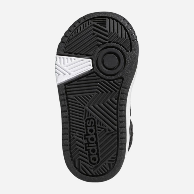 Buty sportowe chłopięce na rzepy za kostkę adidas Originals Hoops Mid 3.0 AC I GW0408 26.5 Czarne (4065418424554) - obraz 6