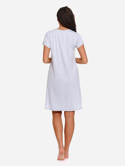 Нічна сорочка жіноча Doctor Nap Tw.9233 XXXL Сіра (5902701122300) - зображення 2