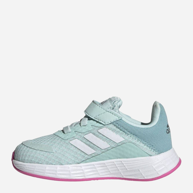 Buty sportowe dziecięce dla dziewczynki na rzepy Adidas Duramo Sl I GW2234 20 Miętowe (4064049343722) - obraz 2