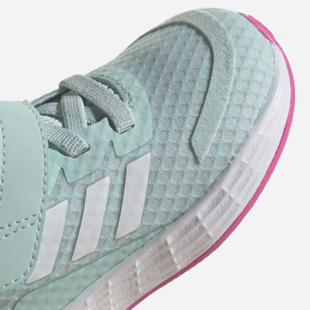 Buty sportowe dziecięce dla dziewczynki na rzepy adidas Duramo Sl I GW2234 23 Miętowe (4064049343647) - obraz 6